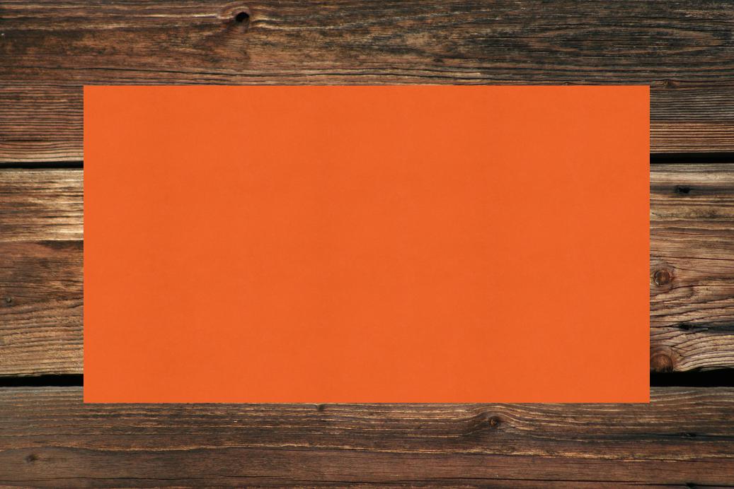 Einzelkarten 105x210 mm Dunkelorange 230 g/qm